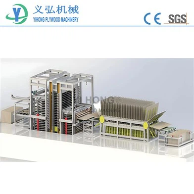 آلة الصحافة الساخنة من الخشب الرقائقي